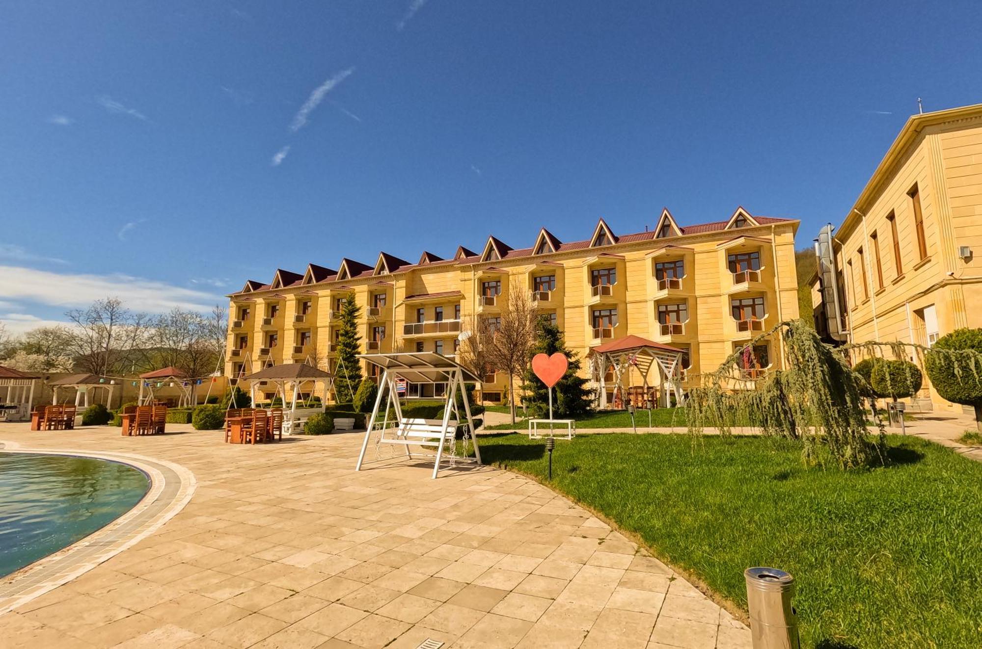 Gabala Yeddi Gozel Hotel Екстер'єр фото